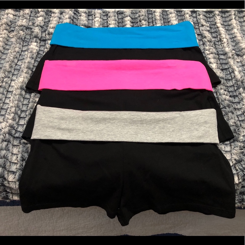 No Boundaries Yoga shorts set of 3